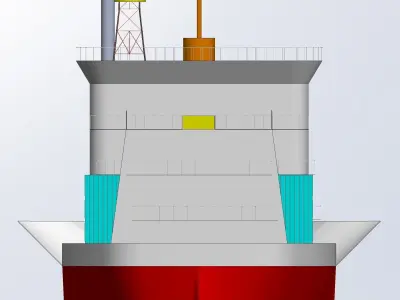 Ship Model 3D model purchase