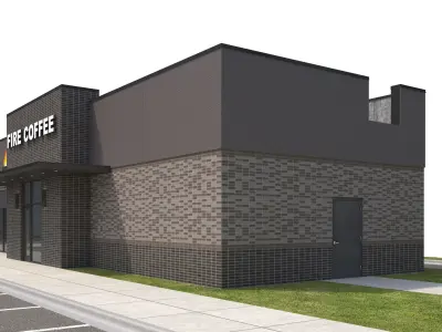 Retail-155 Retail Store 3D model