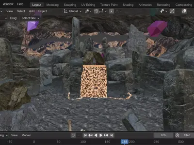 Skar King Arena 3D model