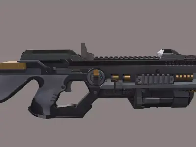 Thunder Guard Low-poly 3D model