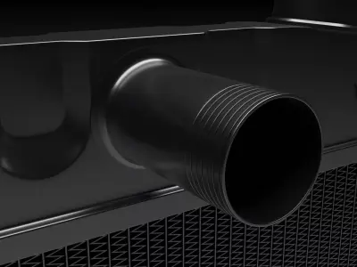 Car Radiator 3D model purchase
