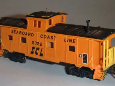 M5 Caboose N Scale SCL 3D print model