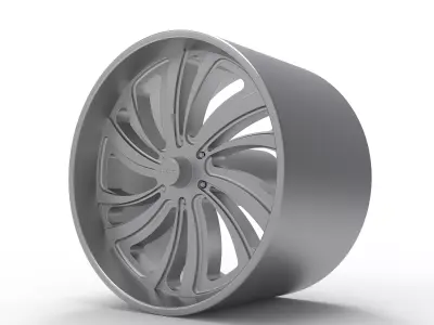 FOOSE TWIZZ WHEEL 3D PRINT MODEL  3D print model