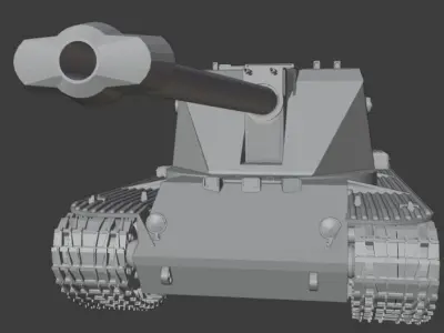 Emil I tank 3D model