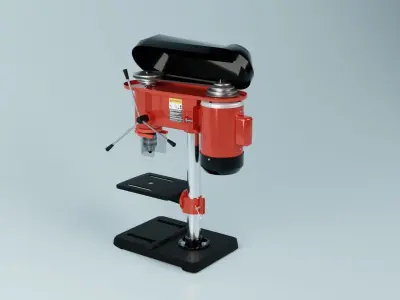 Drilling machine Drillling press 3D model