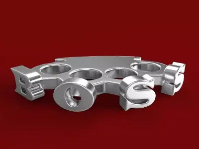 Knuckle Duster 3D model