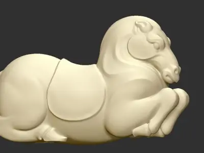 cute horse 3D print model