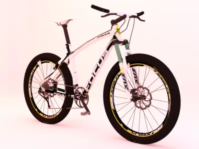 Mountain bike 3D model purchase