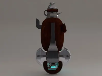 Mechanic Golem 3D model