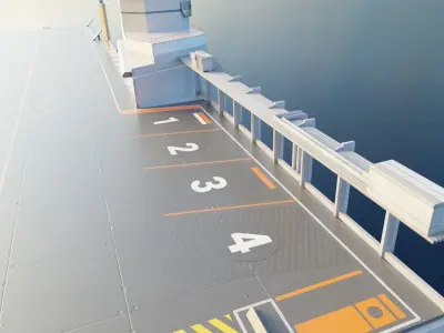Light Carrier Low-poly 3D model