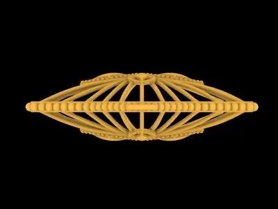 Pendant necklace design earring 3D print model