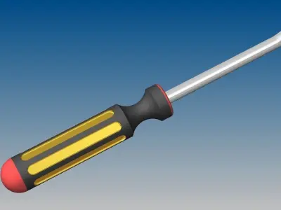 Screwdriver 3D print model