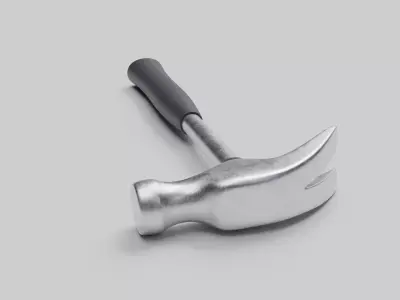 Claw Hammer 3D model shop