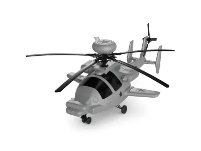 Utility Helicopter 3D model order