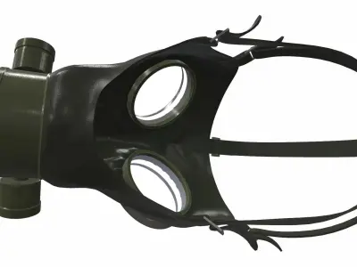 Gas Mask 11 3D model