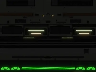 Sci-fi trimsheet Texture