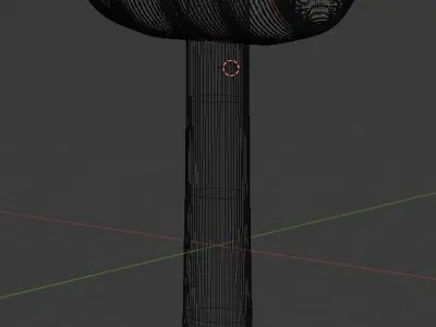 Wood and Steel Mallet 3D model