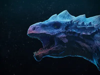 Dino Bust 3D model