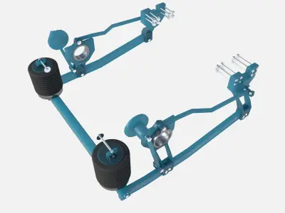 air suspensior 3D model