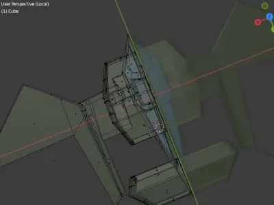 MY SOLAR AIRPLANE Low-poly 3D model
