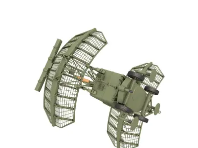 P-37  Radar 3D model