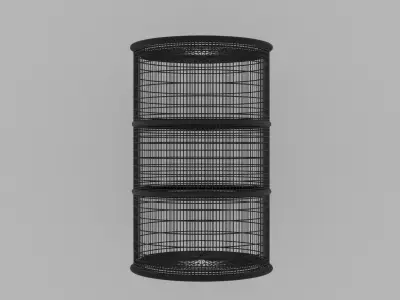 Rusted Barrels 3D model