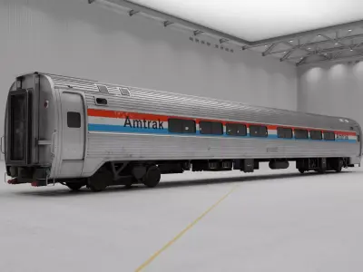 Wagon Amfleet 1 3D model