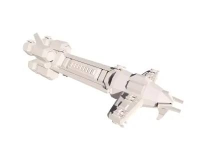 Spaceship-spacecraft-Ultra8 3D model