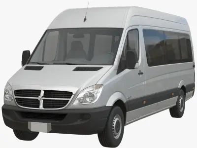 Dodge Sprinter 2500 Minibus L3H2 3D model