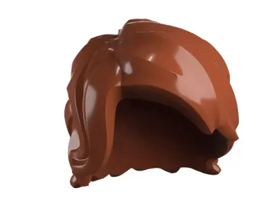 Custom3Dprint Minifigure Accessory - Minifigure Hair S2 - 073 3D print model