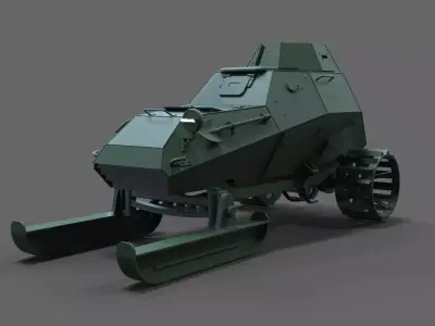 BA-64 Experimental Kit 3D print model