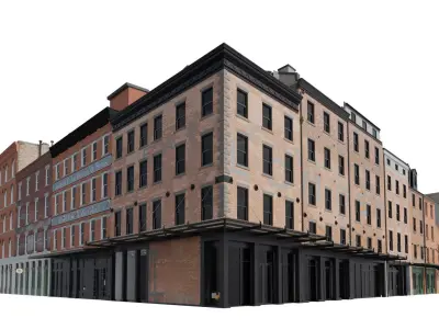 New York City Corner 3D model