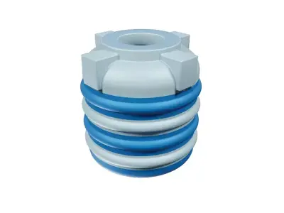 Cartoon Water Storage Tank Low-poly 3D model