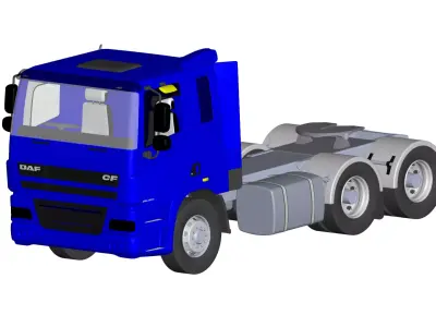 DAF CF truck 3D model