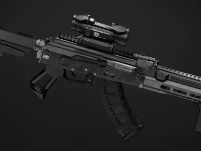 rd704 Low-poly 3D model