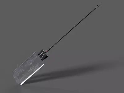 Great Sword Low-poly 3D model