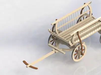 Carriage Theresia 3D model