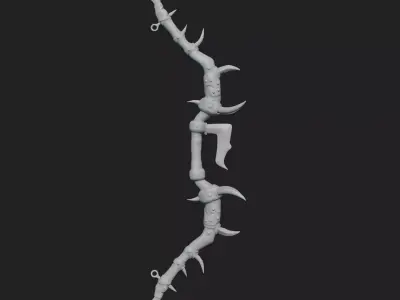Bow Base Meshes 22 Free 3D model