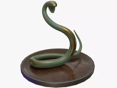 Snake Staue  3D model