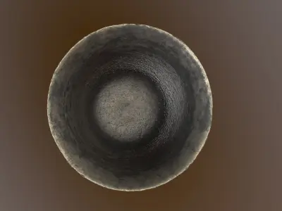 pewter goblet 3D model
