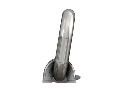 Olhal Soldavel RUD LBS 1T Weldable Eyelet 3D model