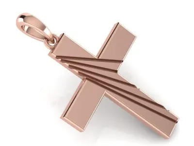 CROSS PENDANT CR133 3D print model