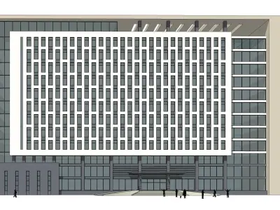 Sketchup Building Z3 3D model
