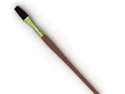 Artist Brush 3D model