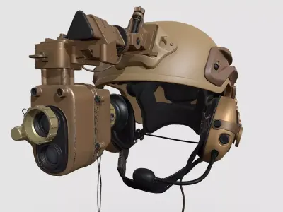 HELMET NIGHT VISION 3D model