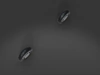 Motorcycle tire num3 3D model