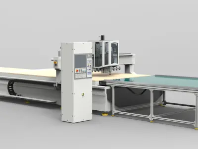 CNC Panel Processing Center 3D model