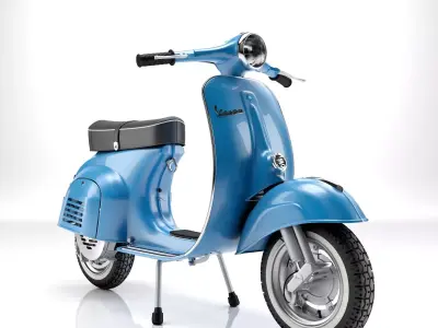 Vespa Piaggio Primavera 125 1967 3D model
