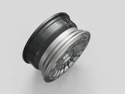 Wheel rims auto moto garage  3D model