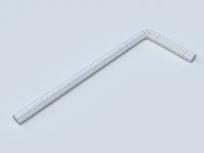 Allen Key Low-poly 3D model purchase